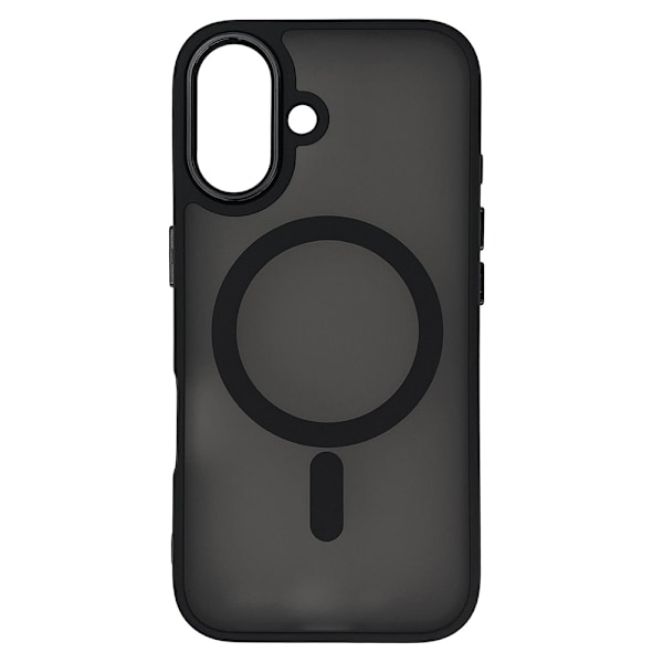 Magnetisk bagcover til iPhone 16 Plus - Sort