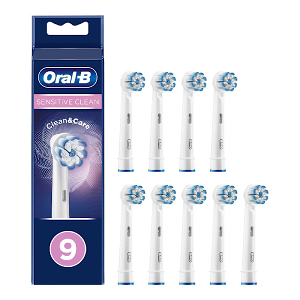 Oral-B Sensitive Clean Tandborsthuvud - 9-pack