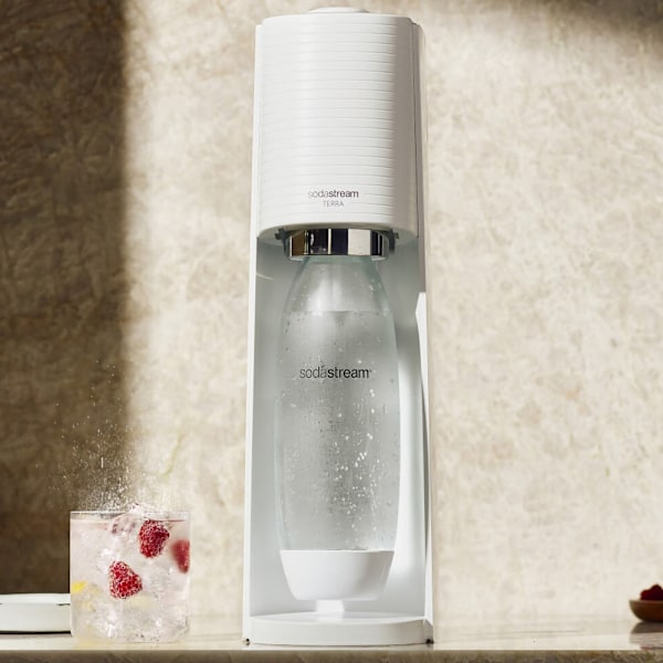 SodaStream Terra kolsyremaskin Valuepack - komplett set för hem