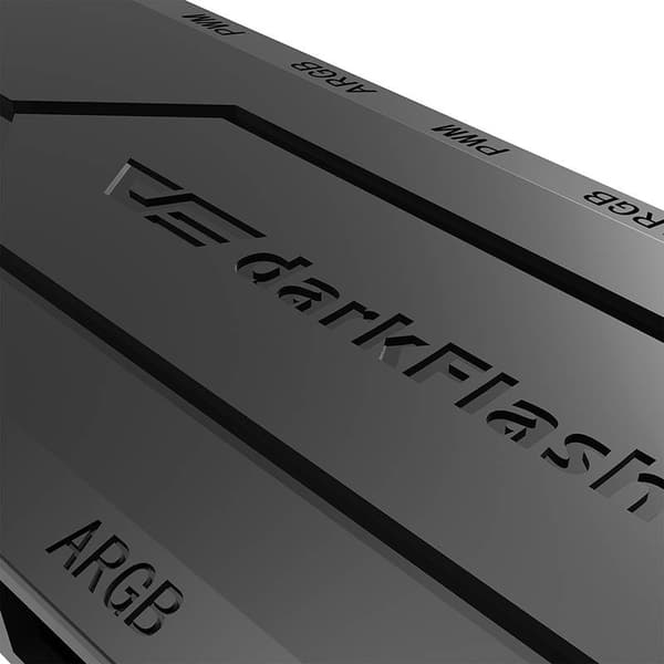 Blæserstyringsenhed til computer Darkflash RC2 RGB PWM + fjernb