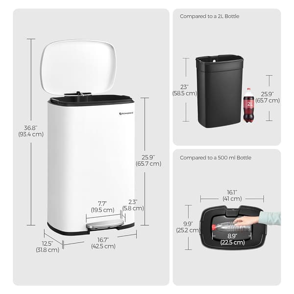 Pedalhink 50L - Vit