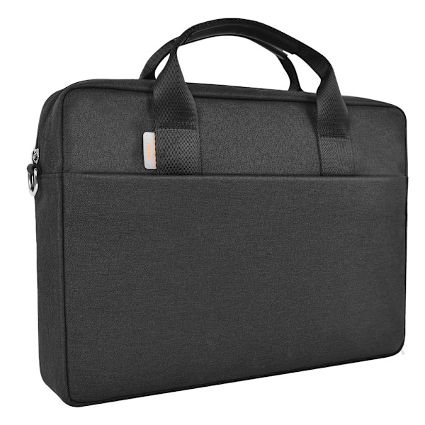 WIWU 15,6" computertaske - sort med skulderrem og lynlås