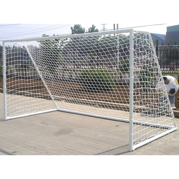 Fodboldmålnet 365 x 198 x 183 cm - 3 mm tykkelse