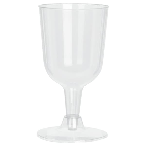 8-pack Vinglas i plast 160ml - Transparent / Plastvinglas / Åte