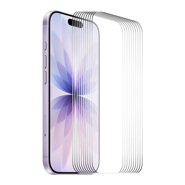 Hädat Skärmskydd 9H till iPhone 17 10-pack