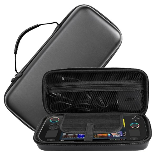 Förvaringsväska för ASUS ROG Ally X med extra fack - Svart