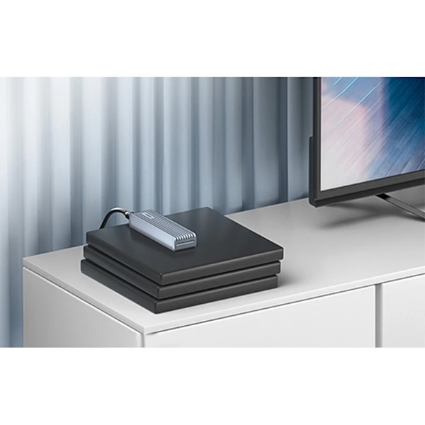 Fideco M.2-harddiskkabinet med USB 3.2 og 10 Gbps overførselsha