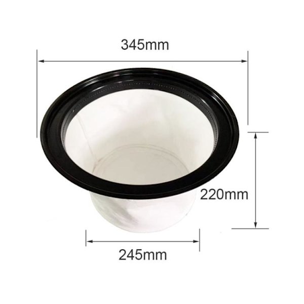 Filter till dammbehållare för Kärcher NT20/1, NT30/1, NT38/1 oc