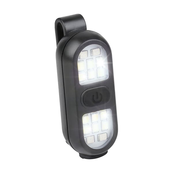LED-klipslampe, genopladelig – Svart / Klipslampe / Læselampe m