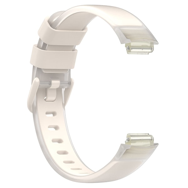 Silikonearmbånd til Fitbit Inspire 3 - Starlight/Clear