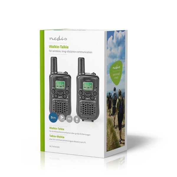 Walkie talkie - 8 kanavaa ja 5 km:n kantavuus