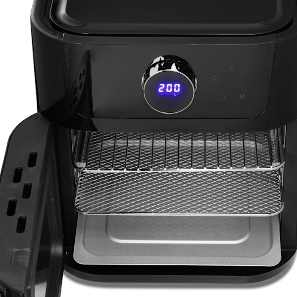 Ströme airfryer 12L - kraftfuld varmluftsovn med stor kapacitet