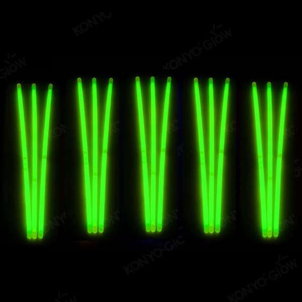 Glowsticks 100-pack armband – Grön