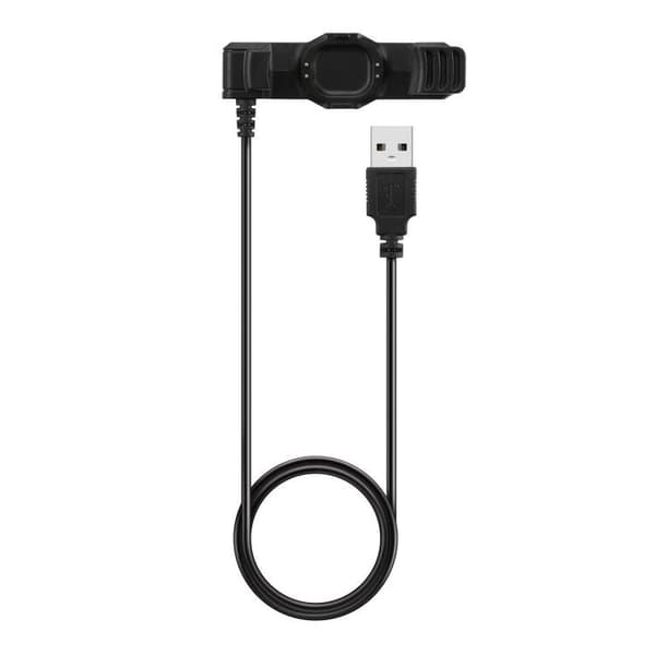 USB-laddare till Garmin Forerunner 225 - Svart / Klockladdare /