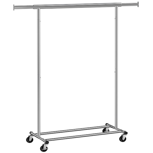 Vaateteline – 90 kg kantavuus, säädettävä ripustustanko, lukitt