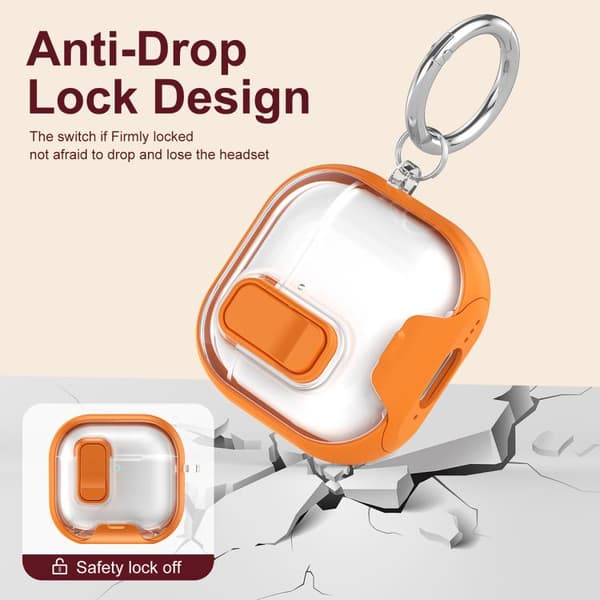 Skyddsfodral med ställ till AirPods 4 - Vit