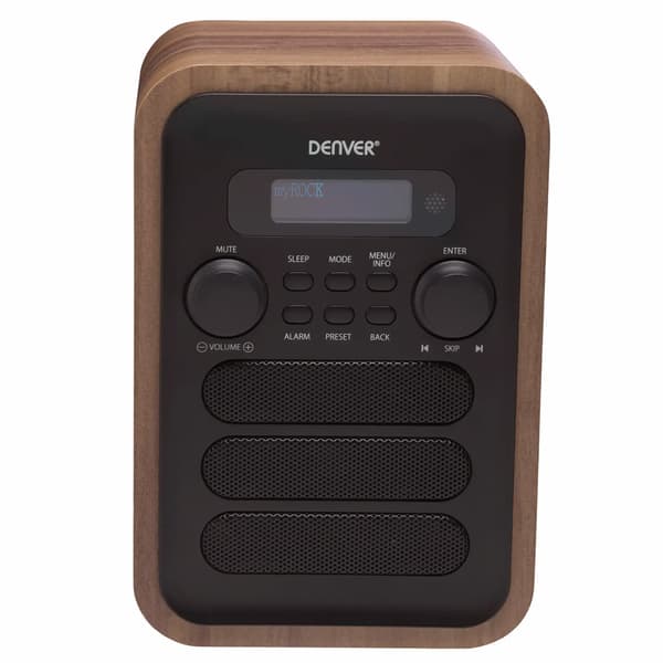 Denver DAB-48GREY DAB/FM-radio – Bluetooth, 40 kanavaa, DOT Mat