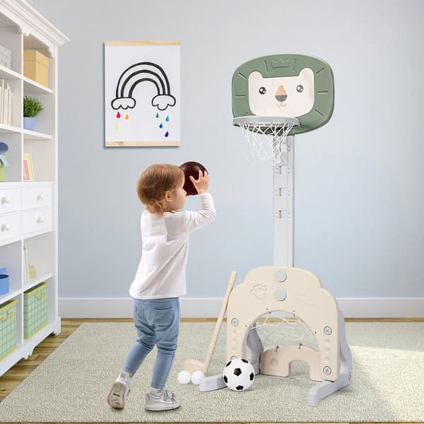 3 i 1 basketställning / basketstativ 78–116 cm för barn / baske