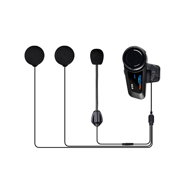 Fodsports intercom headset för motorcykel – 2-pack med Bluetoot