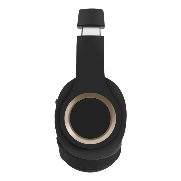 Kraftfuldt Bluetooth Stereoheadset Sammenklappelig - Sort