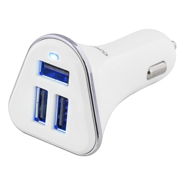 Deltaco autolaturi 3xUSB 5.2A