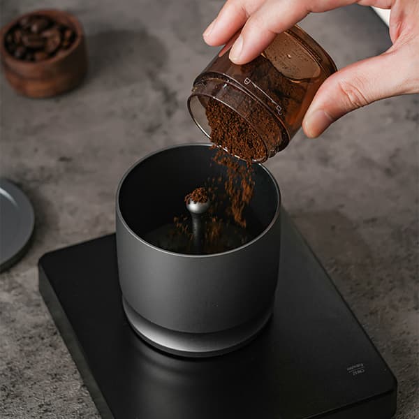 Doseringskopp för kaffe Ø 58 mm / espressokopp i aluminiumleger