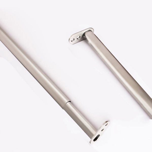 Justerbar Klädstång 80-140cm - Silver