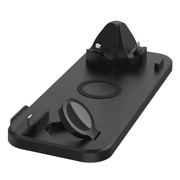 6i1 Laddstation för Apple Airpods, Watch & iPhone - Svart
