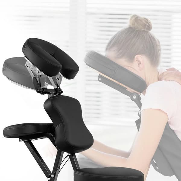 Sammenklappelig massagestol – bærbar behandlingsstol til salon,