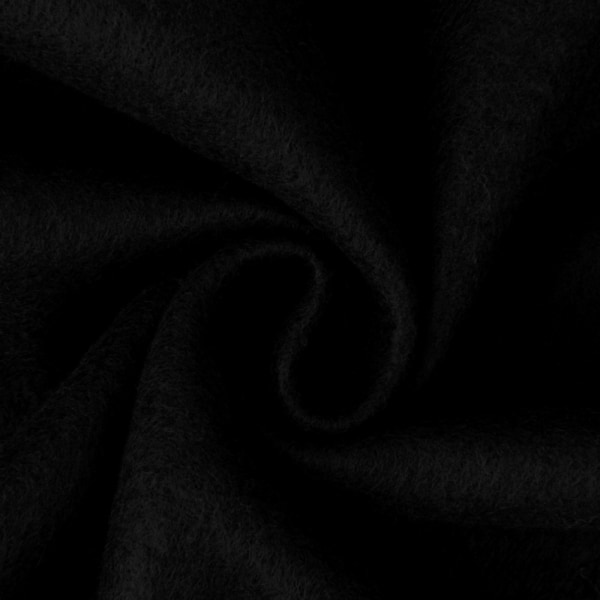 Filt med ärmar i högkvalitativ fleece - Svart