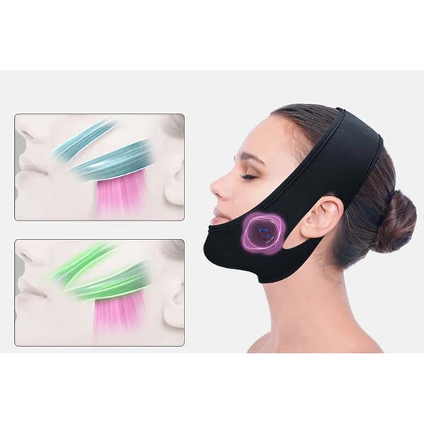 Ansigtsmaske med mikromassage