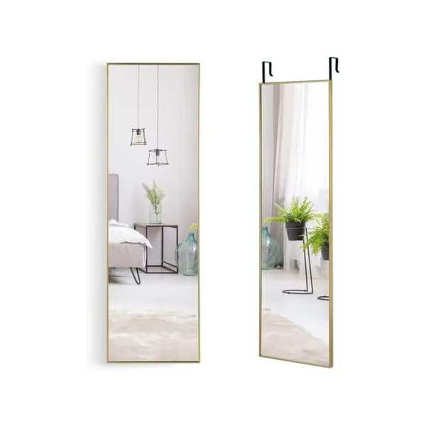 Helkroppsspegel med ram 120 cm / väggspegel helkropp / dörrspeg