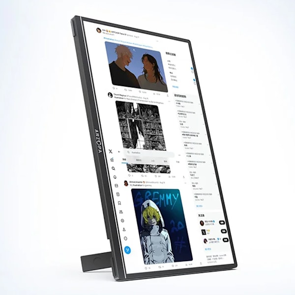 Arzopa 14" kannettava näyttö Full HD:lla ja USB-C-liitännällä v