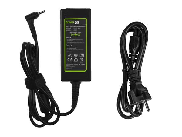 Green Cell lader / AC Adapter til Adapter Asus 45W / 19V 2.37A
