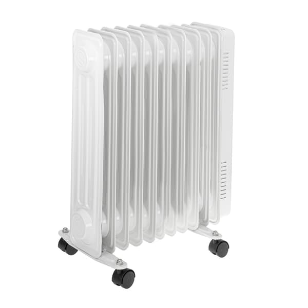 Adler oljeelement 2000W / Oljefylld radiator med termostat / Fl