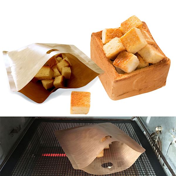 Toastficka / Toastbag -10-PACK Grillade mackor i brödrosten