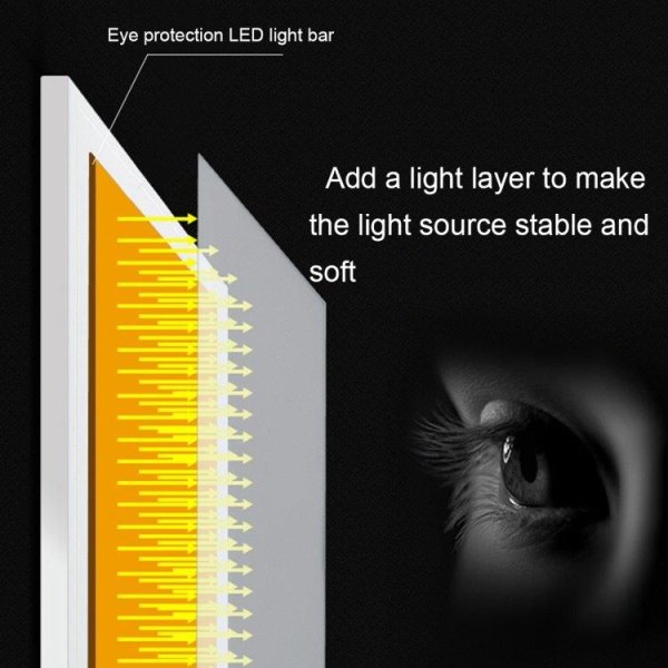 Ritplatta LED Baklyst A4
