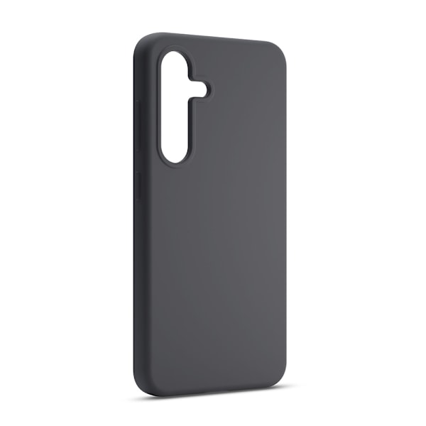 Etteri silikoneetui med mikrofiberforing til Samsung Galaxy S25