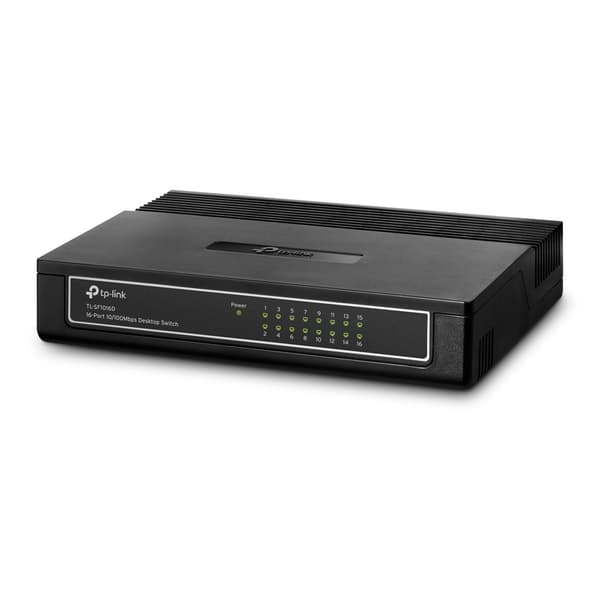 TP-Link TL-SF1016D netværksswitch / 16-port Fast Ethernet-switc