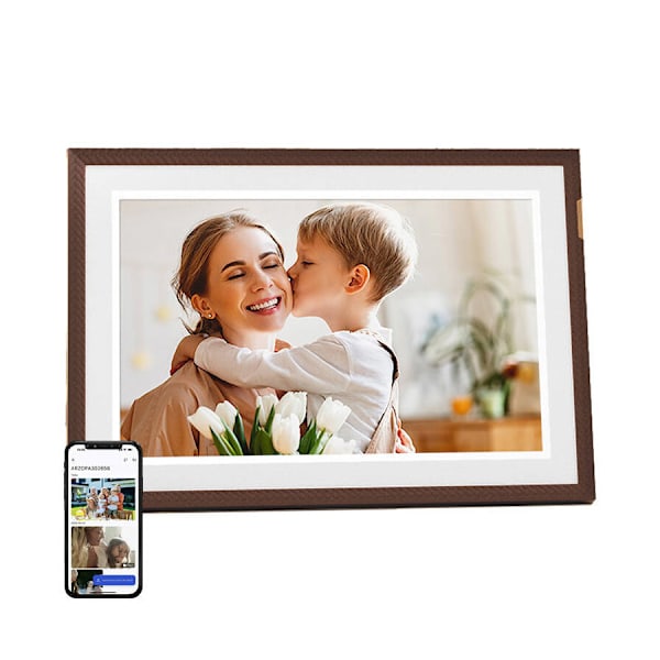 Arzopa D10 - 10,1" digital fotoramme med touchscreen og 32 GB h