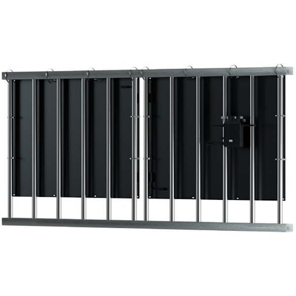 Solcellspaneler för balkongen 400W med enkel installation