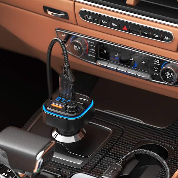 XO FM-lähetin USB-latauksella 3.1A