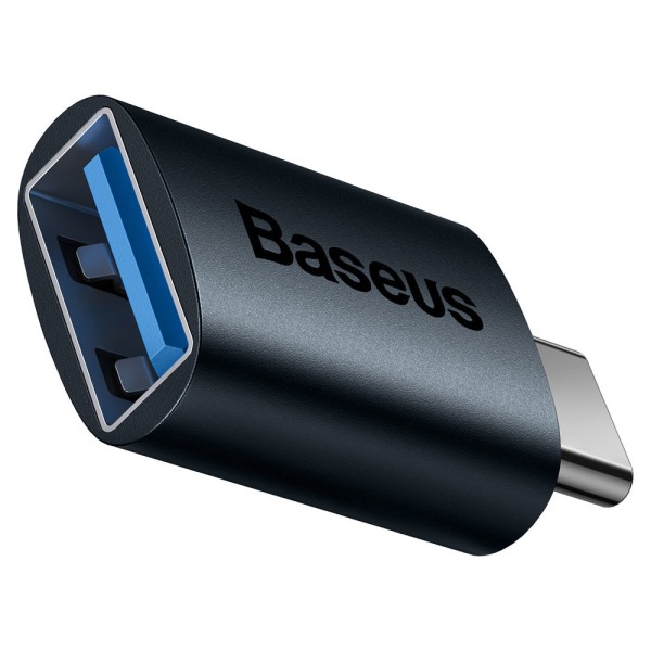 Baseus Ingenuity Series USB Adapter USB 3.2 til USB-C - Blå