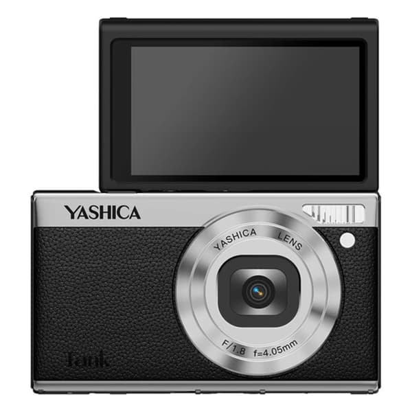 Yashica Tank Digitalkamera - Svart / Kompaktkamera / Vridbar di