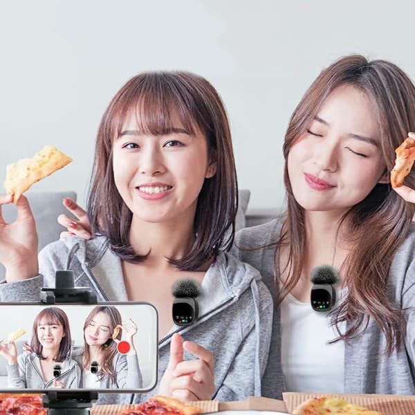 Langaton mikrofoni vastaanottimella USB-C