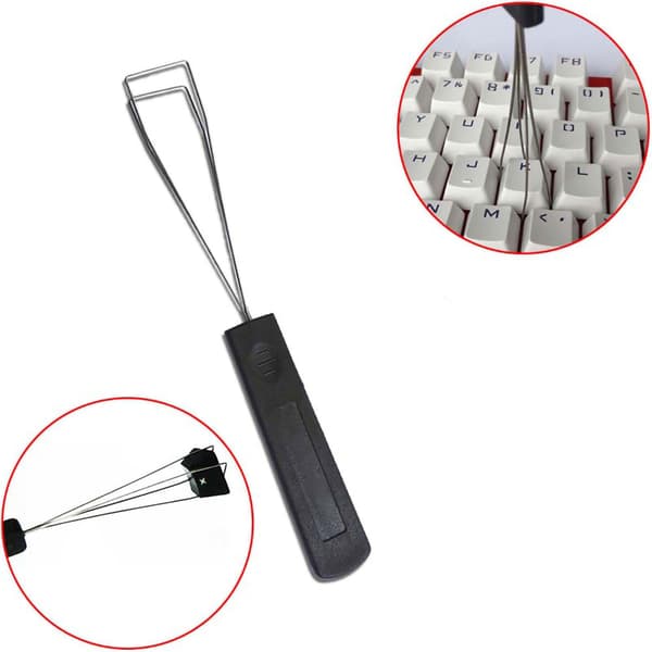 Nøglefjerner til nem rengøring og udskiftning af keycaps