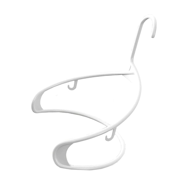 10-pack galgar i plast, 42 cm - Vit