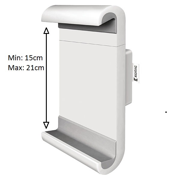 Seinäpidike tabletille 7 - 12"