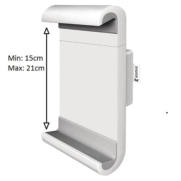 Vægbeslag til tablet 7-12 tommer med 360° rotation