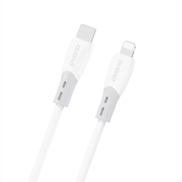 Dudao USB-kabel 30W USB-C til Lightning 1m - Hvid